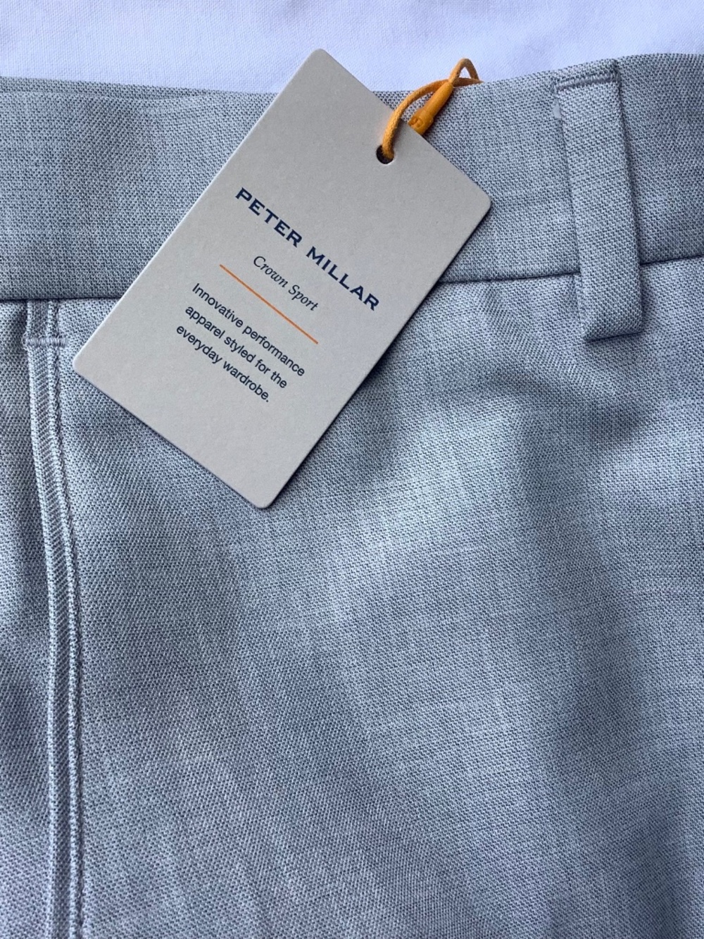 Peter Millar, Size 38x30, Light Heathered Gray